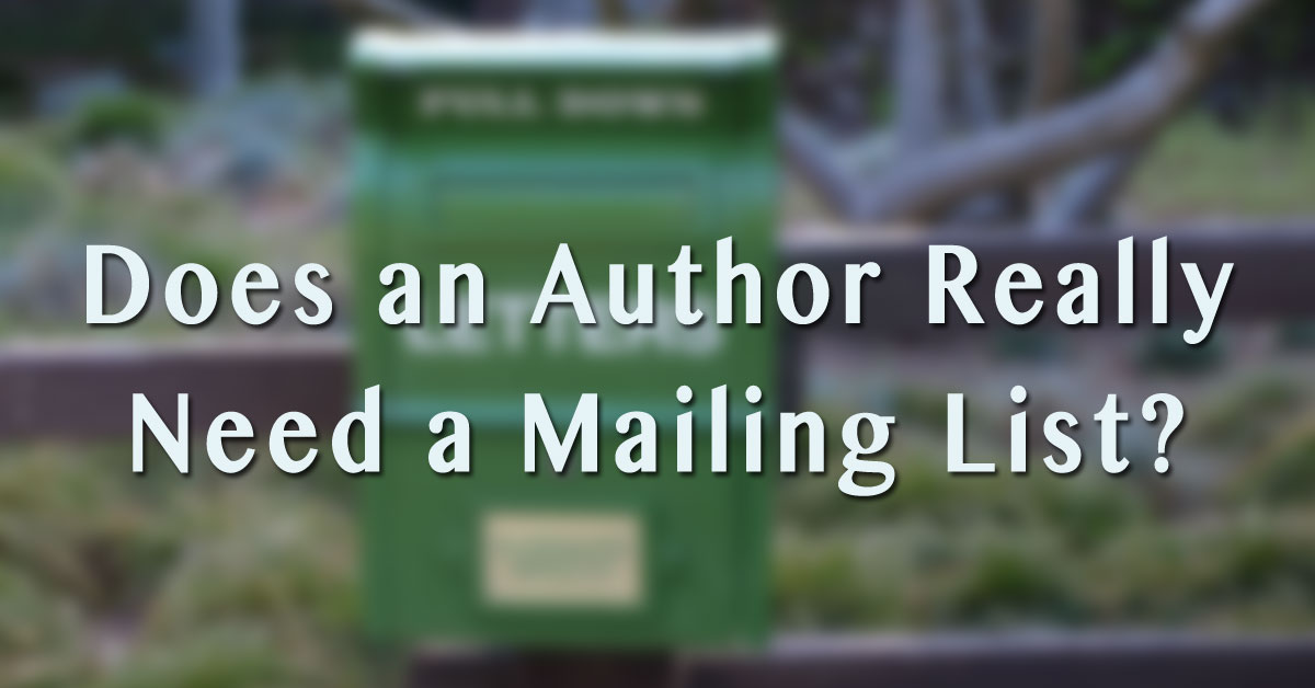 Author Mailing List Image